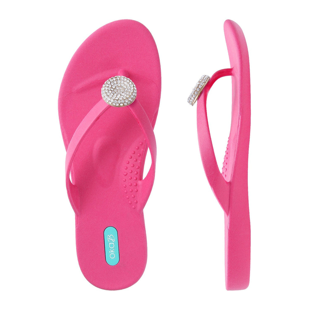 Lucky Flip Flops - Sale - Popsicle Pink - Oka - B