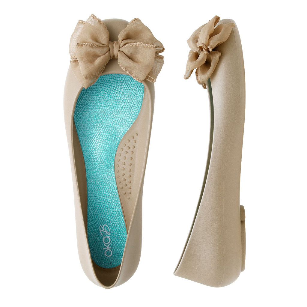 Tatum Ballet Flat - Chai - Oka - B