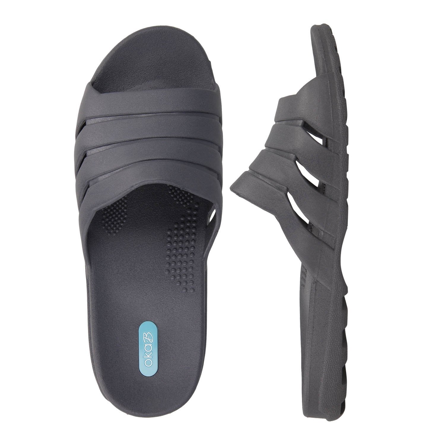 Saml op vandtæt koncept Grayson | Eco-Friendly Men's Spa Slide Sandal | Made in USA | Oka-B